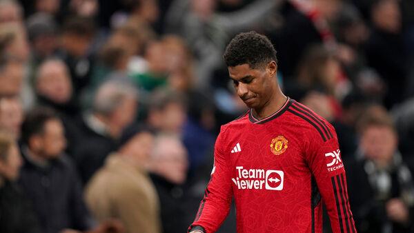 Erik ten Hag ‘not happy’ with Marcus Rashford’s form at Manchester United