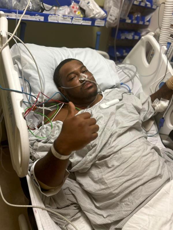 St.Louis football coach Shaquille Latimore was shot and wounded by a parent that was angry over their son's playing time.
